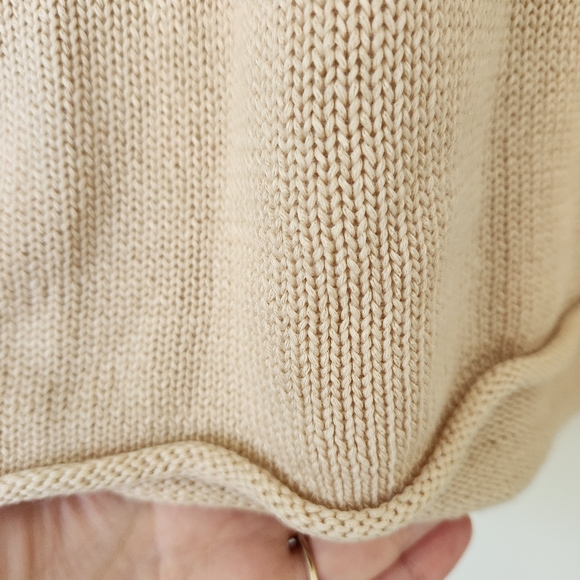 Marled Summer Graphic Sweater Resort Tan Cute Beach Vacation Cruise Size 1X - Picture 10 of 17